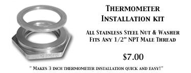 Thermometer Installation Kit